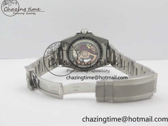 MiroTime 0214 Durable Andrea Pirlo Project Skeleton Submariner SS VRF Best Edition on SS Bracelet SA 2985